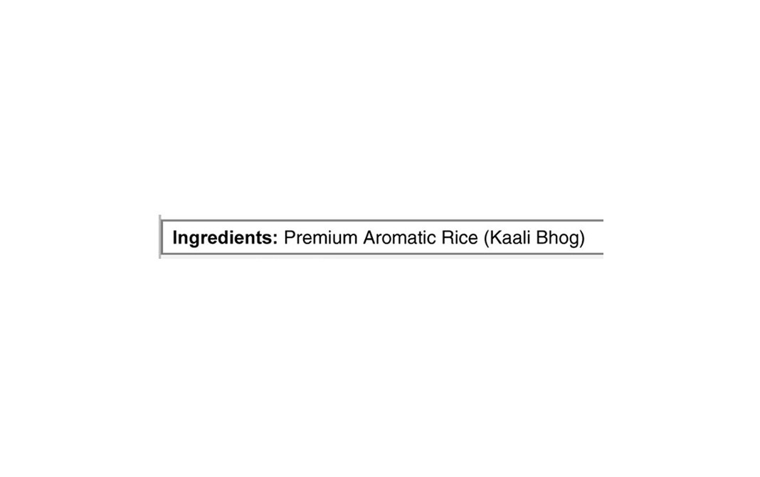 Ekgaon Premium Aromatic rice Rice (Kaali Bhog)    Pack  1 kilogram